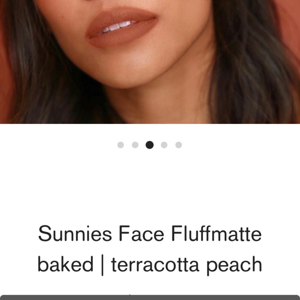 Sunnies Face Fluffmatte Baked Terracotta Peach